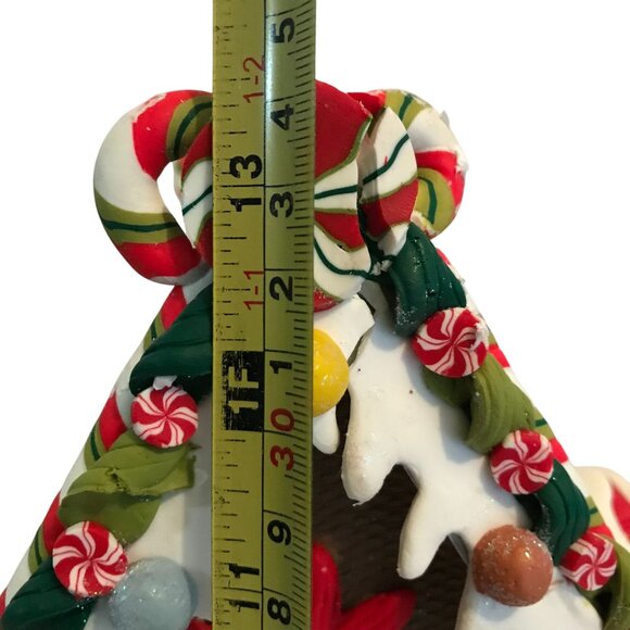 Kurt S. Adler Gingerbread Candy House Light-Up Christmas Decor 13.5" - Picture 9 of 14